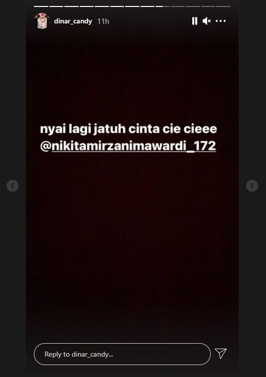 Dinar Candy Sebut Nikita Mirzani Sedang Jatuh Cinta, Dengan Siapa?
