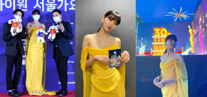Ini Alasan Sooyoung Girls\' Generation Pilih Kenakan Gaun Kuning Mencolok Saat Pandu SMA 2021