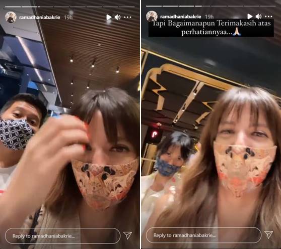 Reaksi Nia Ramadhani Soal Pemberitaan Pertama Kali Naik Pesawat Ekonomi, Cuma Bercanda?