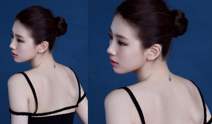 Pemandangan Langka, Suzy Umbar Tato di Pemotretan Baru 2