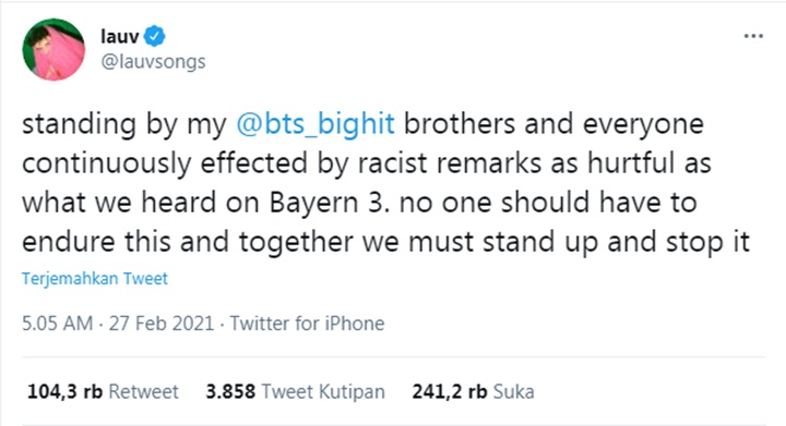 Komentar Lauv