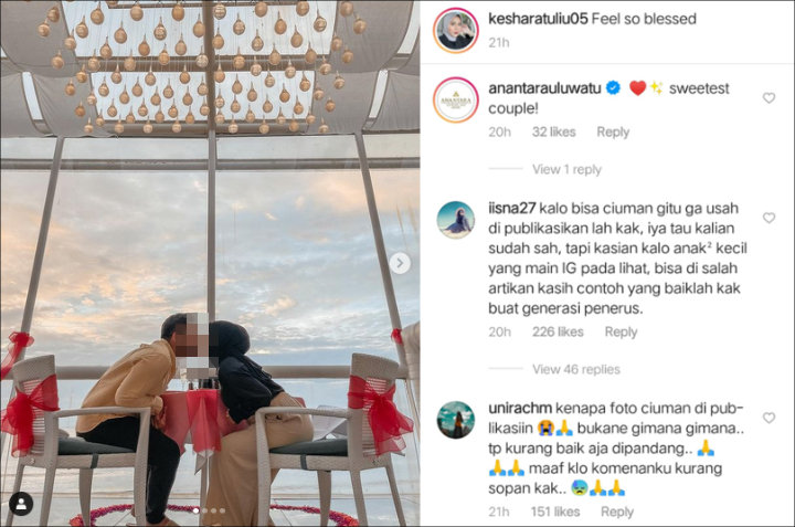 Kesha Ratuliu Pamer Foto Ciuman dengan Suami Saat Bulan Madu, Diprotes Tak Pantas