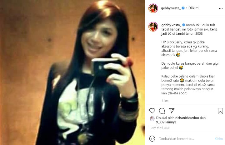 Bikin Pangling, Penampilan Jadul Gebby Vesta Sebelum Operasi Trangender Dipuji Cantik Banget