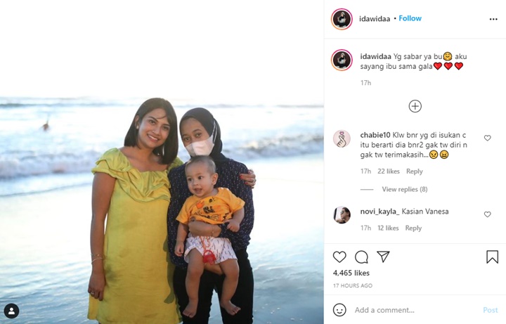 Pengasuh Anak Vanessa Angel Mendadak Buka Suara Usai Ramai Isu Pelakor: Sabar Ya, Bu!