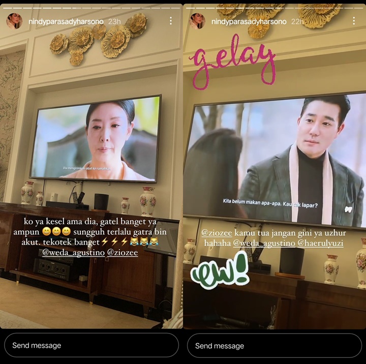 Nindy Ayunda Gemas Sendiri Nonton Drakor \'Love (Ft. Marriage And Divorce)\', Curhat Begini