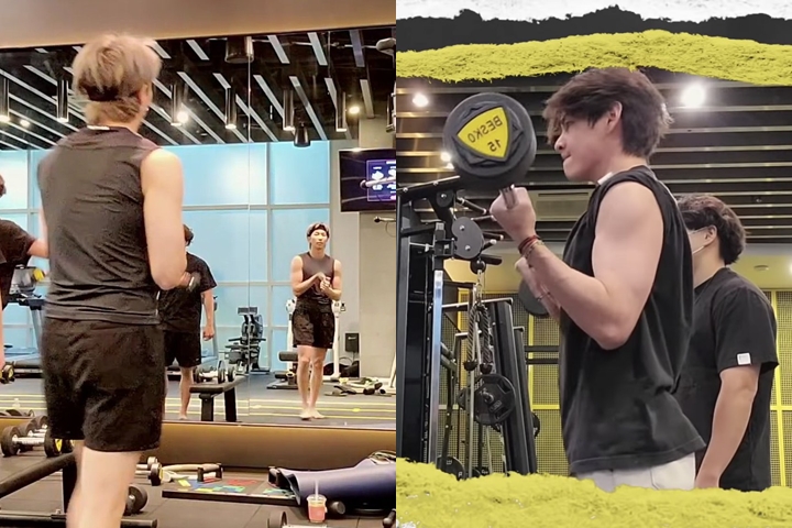 V dan RM BTS Umbar Bodi Berotot di \'BE Log\', Big Hit Lagi-Lagi Didesak Tutup Gym
