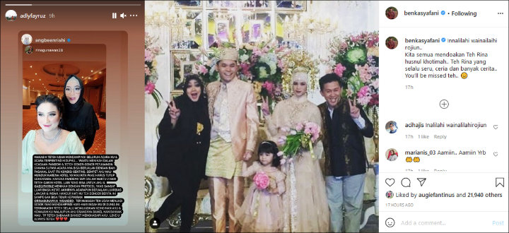 Unggahan Adly dan Ben Kasyafani