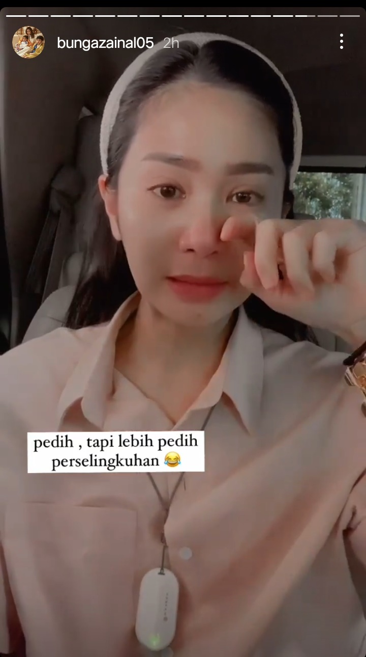 Komentar Bunga Zainal Berkali-Kali Tes PCR Covid-19: Lebih Pedih Perselingkuhan!