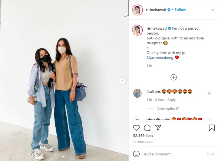 Bak Kakak Adik, Penampilan Ririn Ekawati Foto Bareng Putri Sulung Bikin Pangling