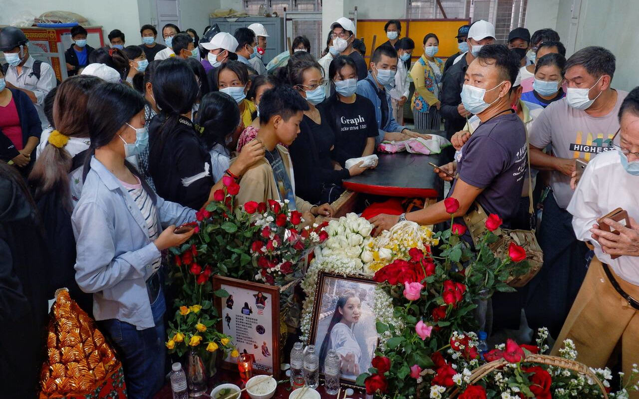 Ancaman Tembak Buta Warnai Demo Myanmar Usai 'Angel' Kyal Sin Tewas, Dubes RI Desak WNI Angkat Kaki