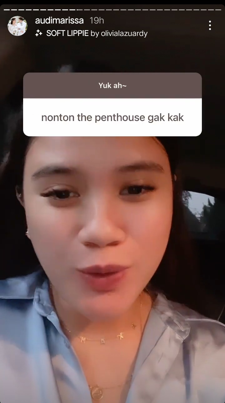 Penggemar Berat Drakor, Ini Alasan Audi Marissa Takut Nonton \'Penthouse\'