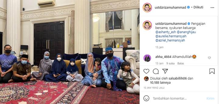 Pengajian Keluarga Anang Hermansyah