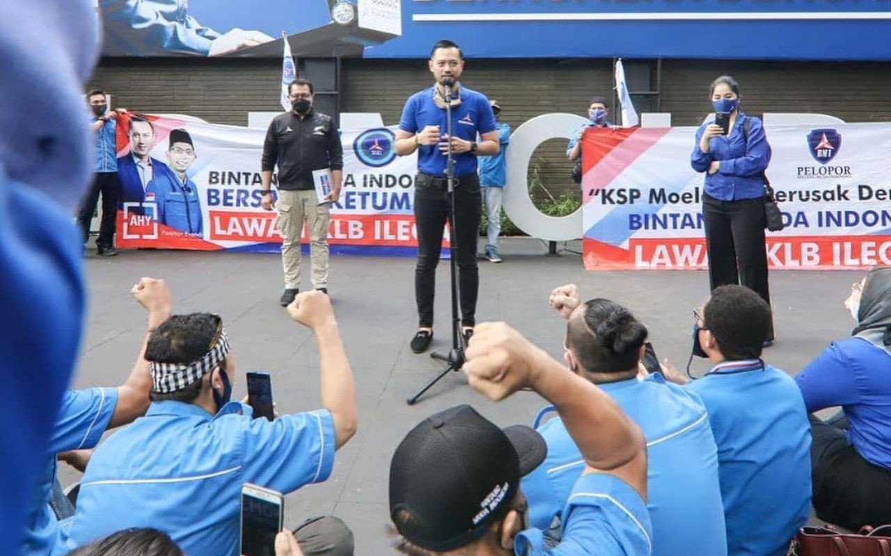 Kemenkumham Didatangi 2 Kubu Demokrat, Ratusan Polisi Diterjunkan