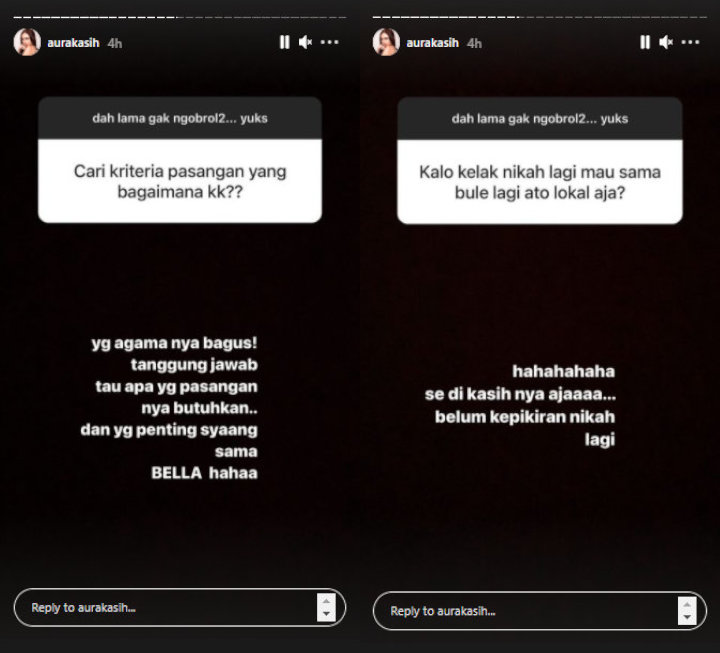 Belum Kepikiran Nikah Lagi, Aura Kasih Blak-blakan Ungkap Kriteria Pasangan Idamannya