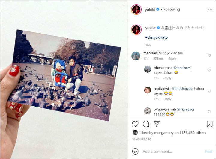 Keturunan Jepang, Ayah Yuki Kato Malah Disebut Mirip Banget Aktor Tampan Korea Ini