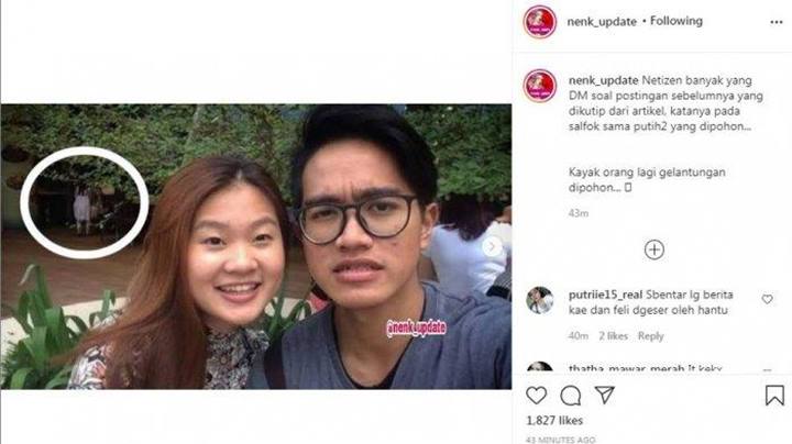 Geger Penampakan di Foto Lawas Kaesang Pangarep dan Felicia Tissue, Netter Curiga Hal Ini