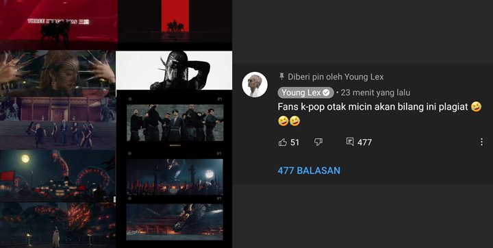 Sampai Jadi Trending, Lagu \'Raja Terakhir\' Young Lex Diduga Tiru Video Musik Lay EXO