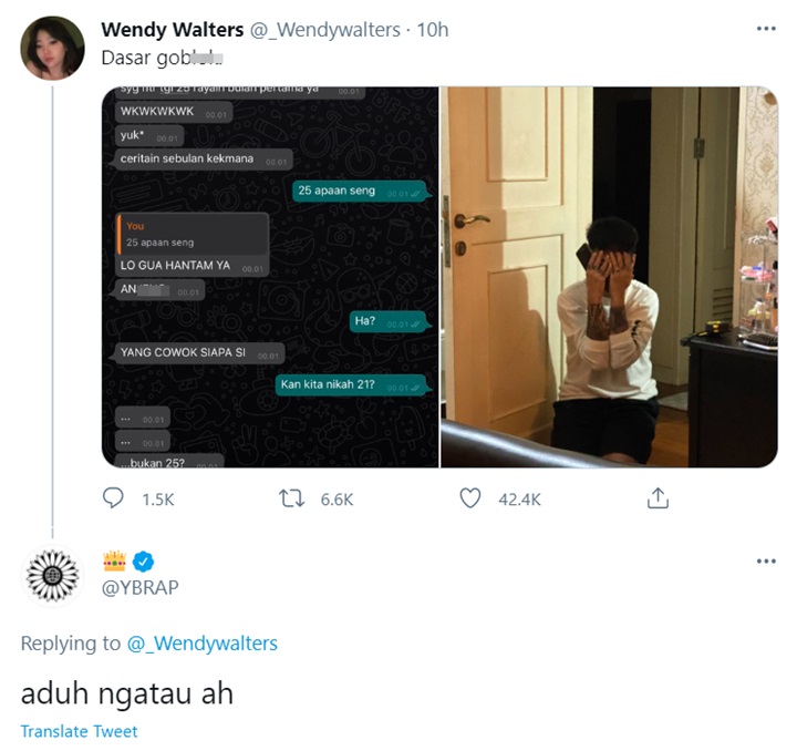 Ingin Rayakan Sebulan Nikah dengan Wendy Walters, Reza Arap Malah Salah Ingat Tanggal