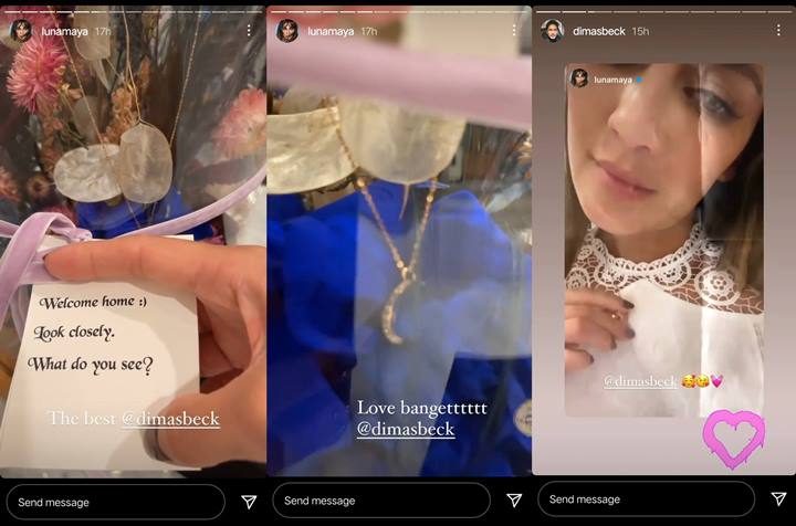 Luna Maya Girang Banget Dapat Kejutan Spesial dari Dimas Beck, Pamer Hadiah Cantik Ini