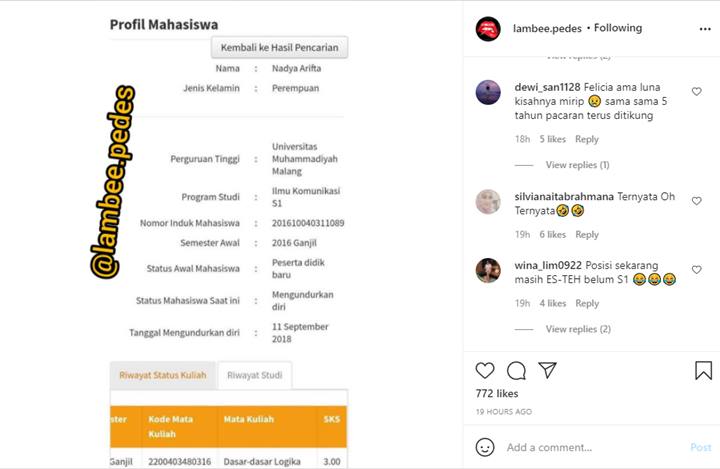 Isu Jadi Pacar Baru Kaesang Pangarep, Masa Lalu Nadya Arifta Saat Kuliah Ikut Disorot