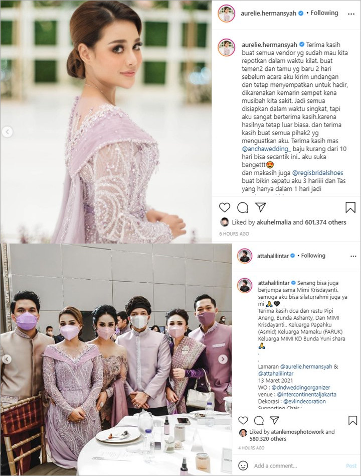 Kebahagiaan Atta-Aurel Usai Lamaran, Kakak Amanda Manopo Sindir Billy Syahputra? - Topik Pagi