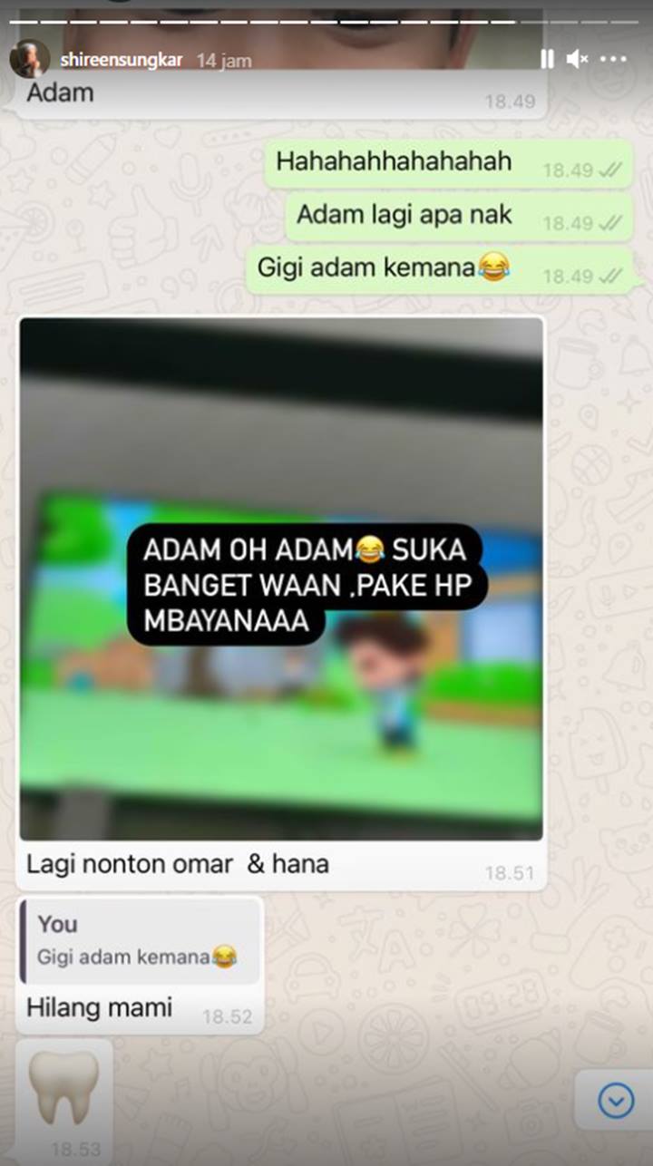 Teuku Wisnu Pamer Obrolan WA Dengan Si Putra Sulung, Isinya Gemas Banget