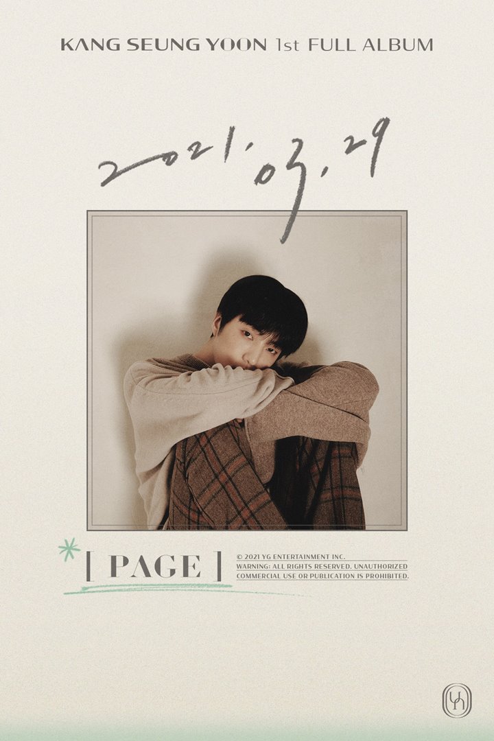 Kang Seung Yoon WINNER Umumkan Judul Full Album Comeback Solo Lewat Teaser Poster Pertama