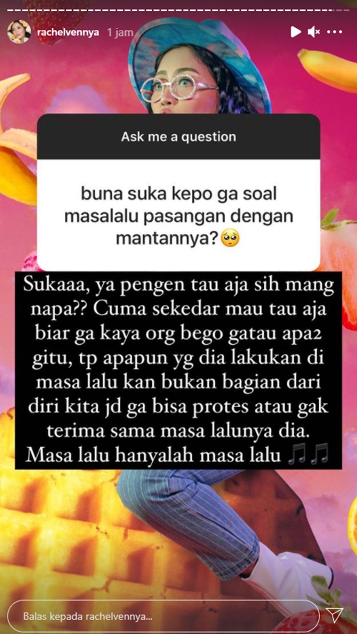 Rachel Vennya Akui Suka Kepo Soal Masa Lalu Pasangan dengan Mantan, Ternyata Ini Alasannya