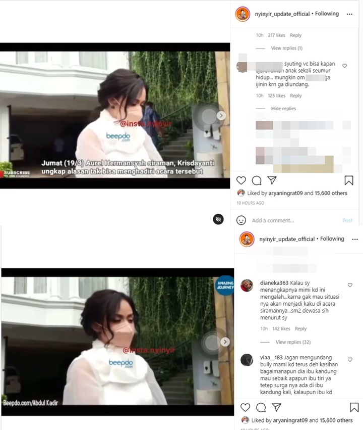 Titi Kamal Super Cantik Tampil Berponi, KD Minta Maaf Tak Hadiri Siraman Aurel Hermansyah-Topik Pagi