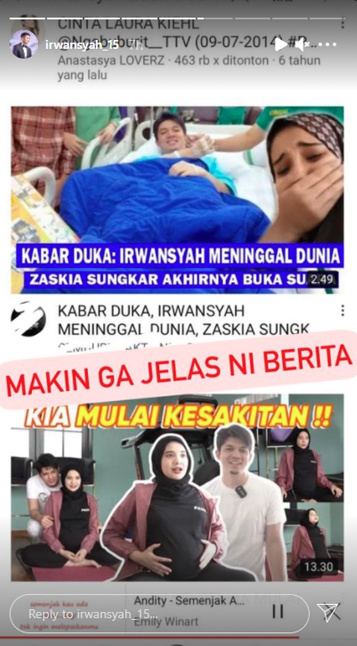 Irwansyah Ungkap Kekesalan Usai Ramai Diberitakan Meninggal Dunia: Makin Gak Jelas!