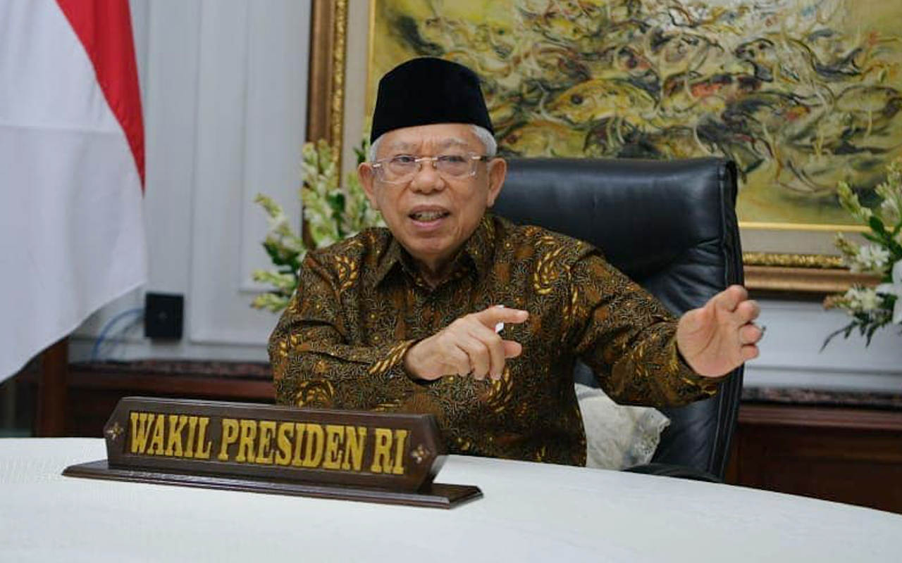 Bertolak Ke Lampung, Ma'ruf Amin Tinjau Vaksinasi COVID-19 Serta Pembangunan Infrastruktur