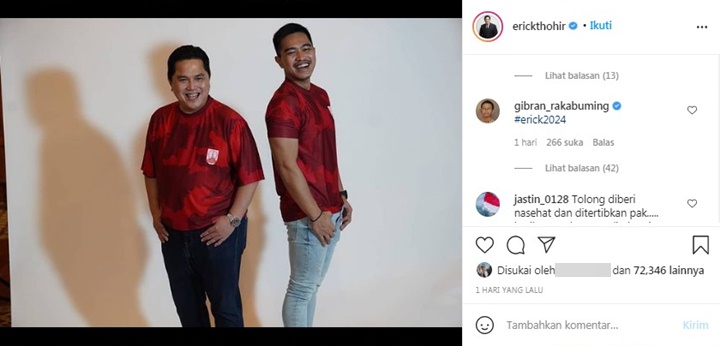 Komentar Gibran