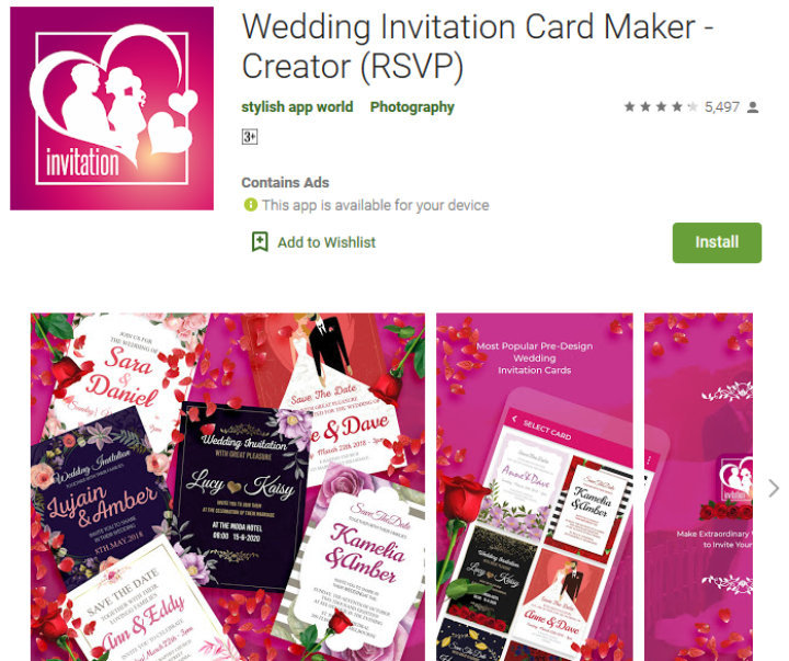 Wedding Invitation Card Maker