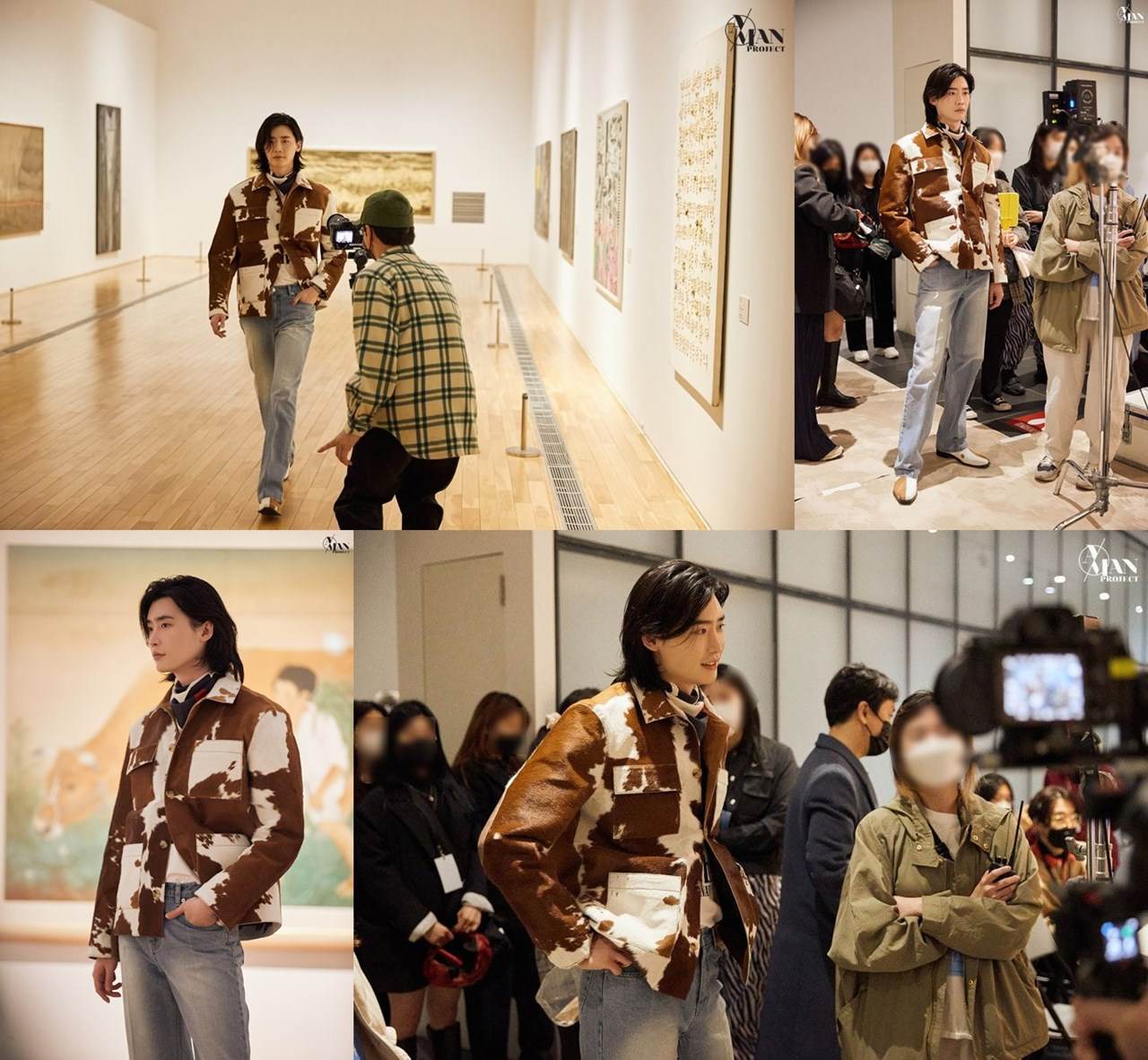 Kejutkan Banyak Orang, Lee Jong Suk Tampil dengan Rambut Gondrong di Runway Seoul Fashion Week