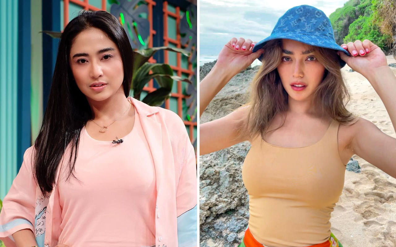 Pajang Pose Nemplok, Dewi Persik Doakan Jessica Iskandar Dapat Jodoh