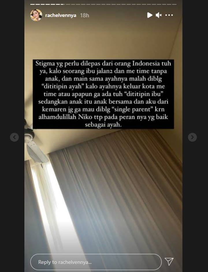 Rachel Vennya Tak Mau Disebut Single Parent, Ungkap Hubungan Niko Dengan Anak-Anaknya