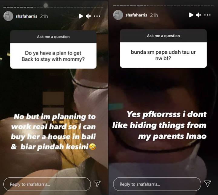 Shafa Harris Ungkap Profesi Pacar Barunya, Jawab Begini Saat Ditanya Tinggal Serumah