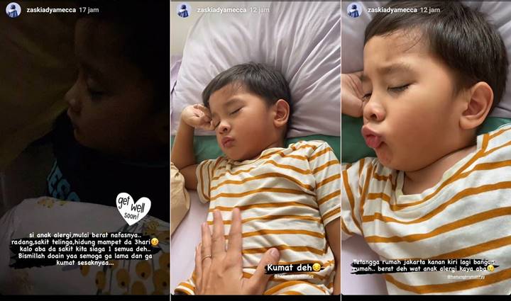Siaga 1, Zaskia Adya Mecca Beber Kondisi Bhai Kaba Yang Alami Alergi Hingga Asma Gara-gara Hal Ini