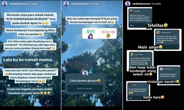 Zaskia Adya Mecca Curhat ART Hingga Sang Mama Heboh Ikut Kondangan Pernikahan Atta-Aurel Via TV