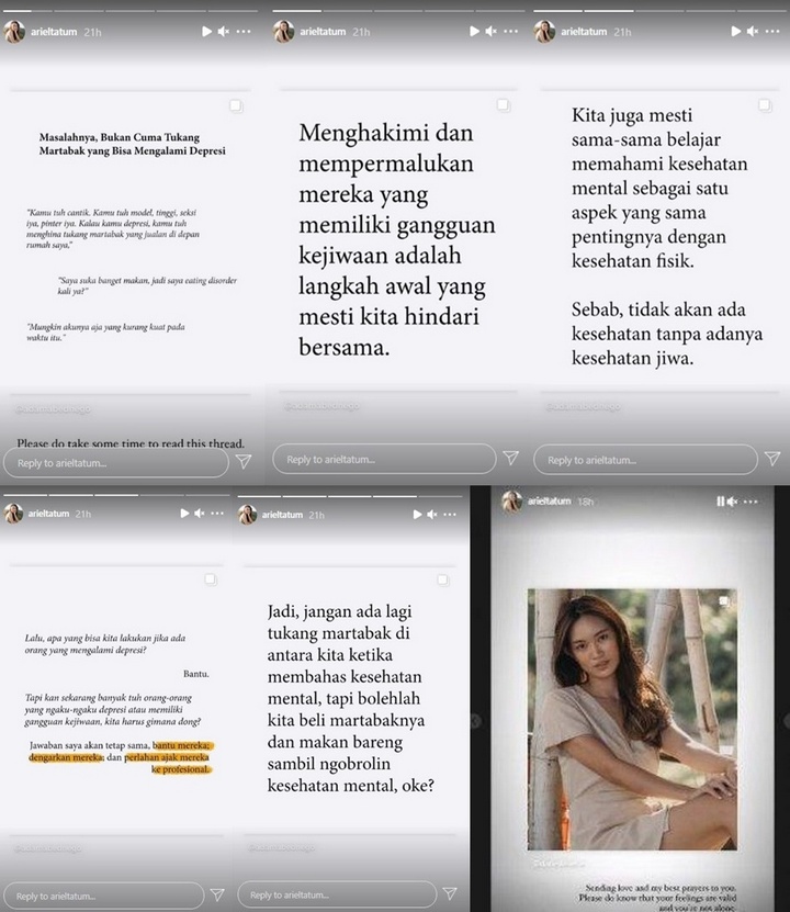 Ariel Tatum Bela Model yang Ngaku Depresi VS Luna Maya