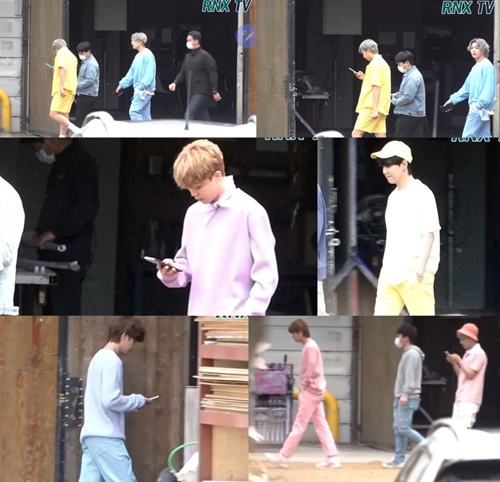 BTS Terciduk Syuting Proyek Baru, Kostum RM dkk Jadi Sorotan