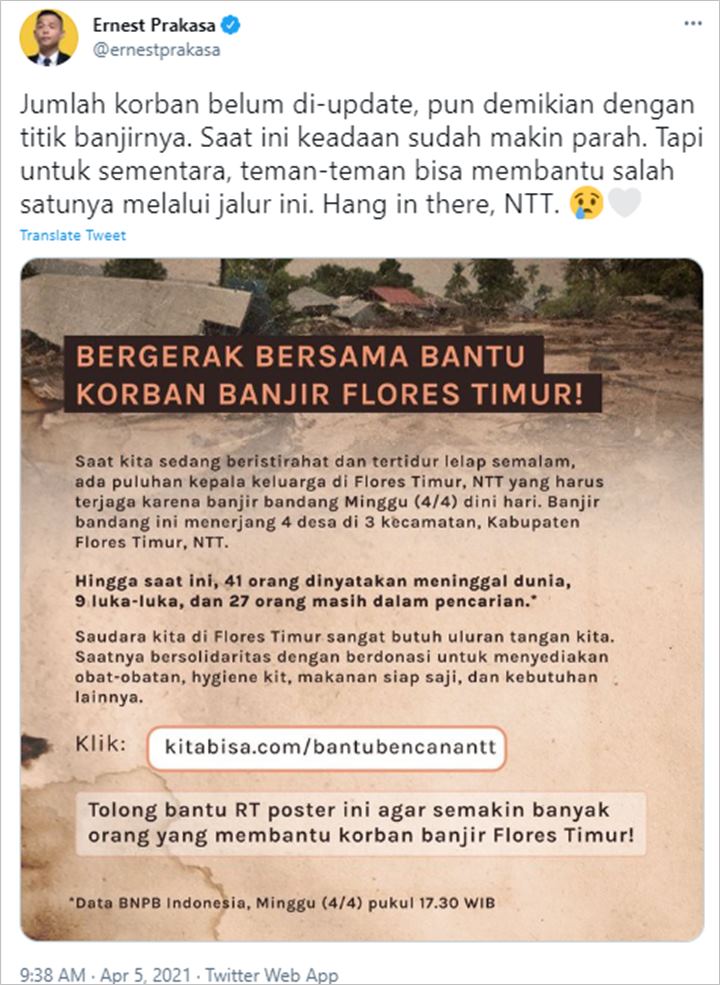 Ernest Prakasa