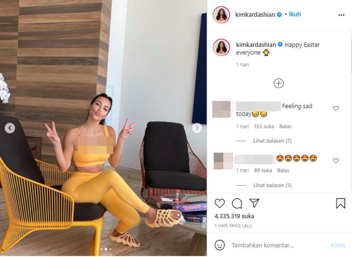 Tak Rayakan Paskah Bersama, Kim Kardashian Tunjukkan Dukungannya Pada Kanye West Lewat Cara Ini