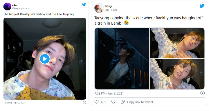 Taeyong NCT Buktikan Dirinya Fans Berat Baekhyun dengan Lakukan Ini Saat Siaran Live