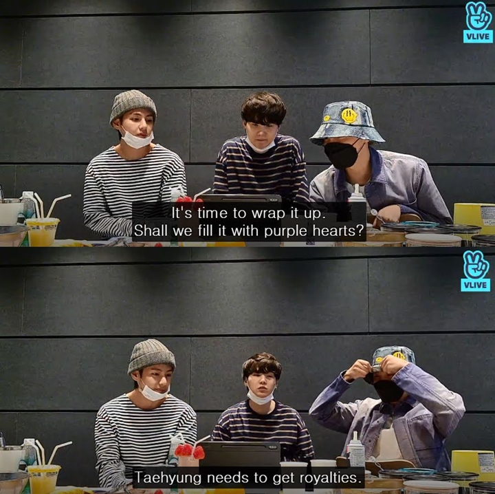 V BTS Minta Uang Royalti dari Big Hit Jika Ingin Terus Komersilkan \'Borahae\'