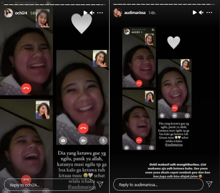 Niat Hati Hibur Audi Marissa, Ochi Rosdiana Malah Ngilu dan Panik