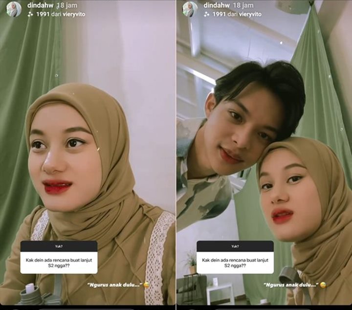 Dinda Hauw Ditanya Soal Rencana Lanjut S2, Rey Mbayang Tak Beri Izin?