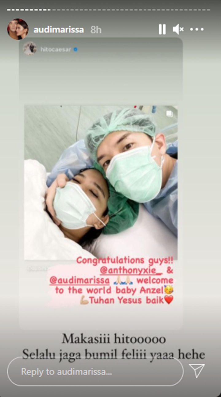 Felicya Angelista-Hito Caesar Kompak Beri Selamat Audi Marissa, Dapat Pesan Balasan Ini