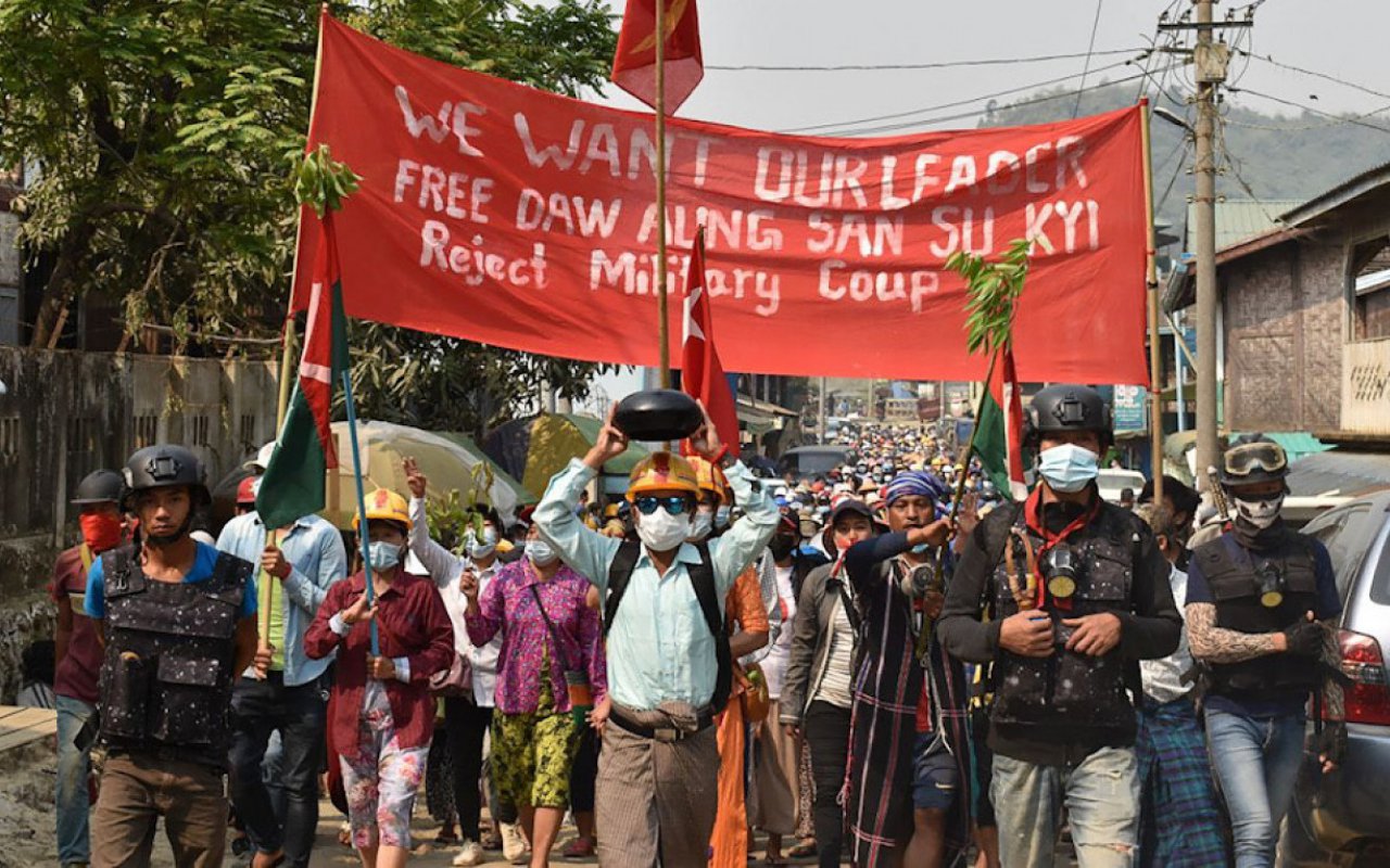 Junta Militer Myanmar Batasi Akses Internet, Hingga Sita Antena Parabola