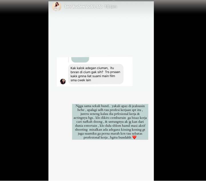 Andrew Andika Adegan Mesra Dengan Wanita Lain Hingga Ciuman, Tengku Dewi Putri Santai